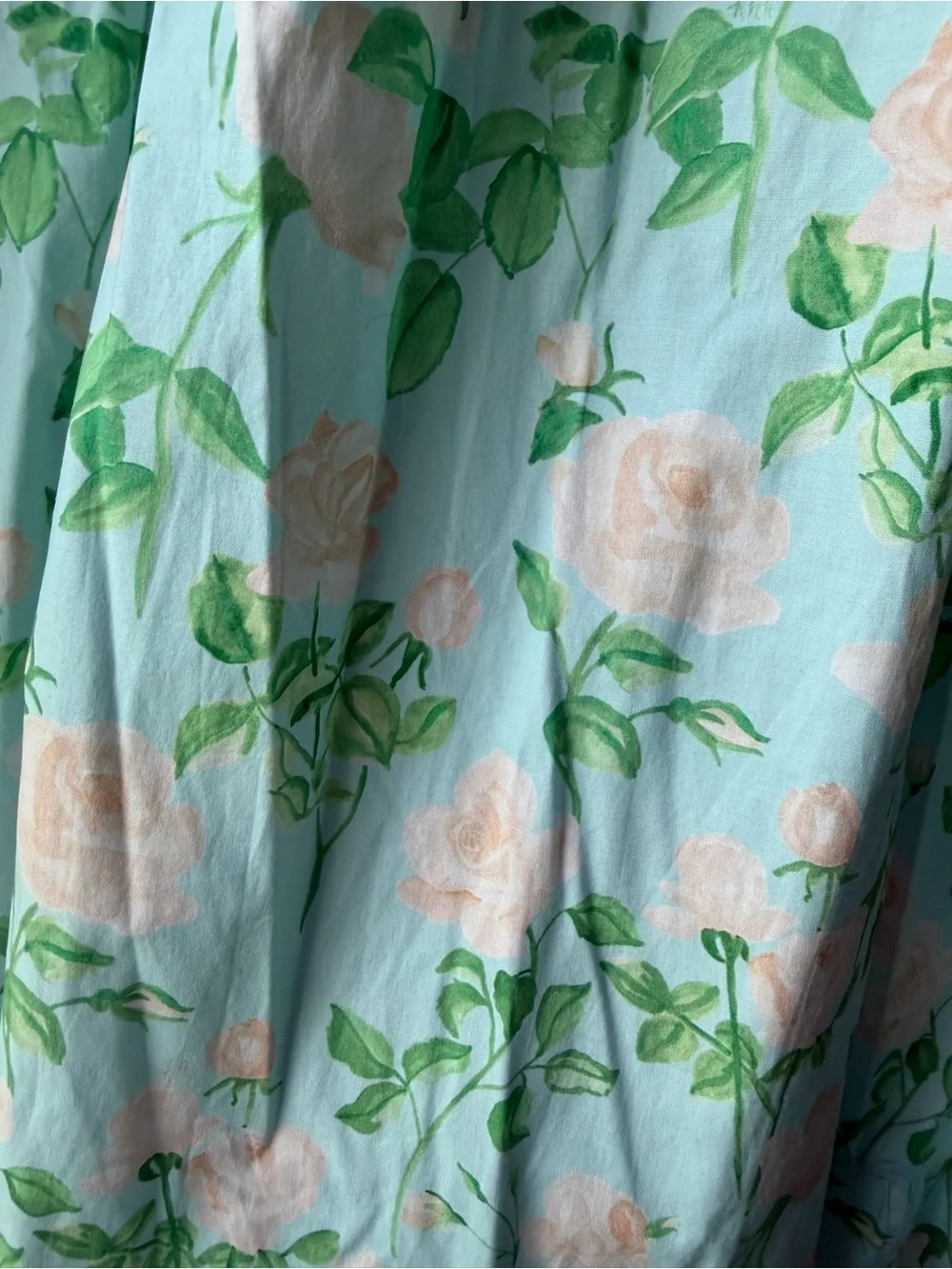 Hill House Home Elizabeth Nap Dress Blue Roses - Picture 2 of 4